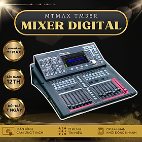 Mua Mixer Digital Sân Khấu MTMAX TM36R Cao Cấp Màn Hình Cảm Ứng 7 inch 18 Kênh Công Nghệ Hiện Đại Chuyên Karaoke  Sân Khấu  Hội Nghị  Bữa Tiệc  Đám Cưới  Hàng Chính Hãng