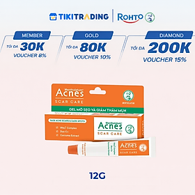 Kem mờ sẹo và thâm dạng gel Acnes Scar Care 12g