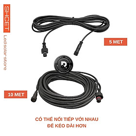 Mua Dây nối dài đèn năng lượng mặt trời  dây nối đèn led solar SHCET 5m-10m