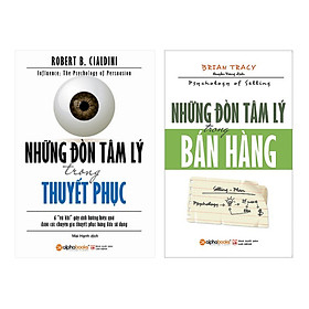 Combo Những Đòn Tâm Lý Trong Thuyết Phục (Tái Bản 2017) Và Những Đòn Tâm Lý Trong Bán Hàng (Tái Bản 2018) (2 Cuốn)