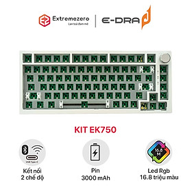 Bộ kit bàn phím cơ E-Dra EK750 KIT - Hàng chính hãng