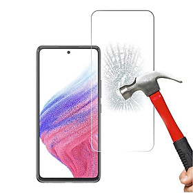 Kính cường lực cho Samsung A53 5G nhám Chống vân tay/ Chống nhìn trộm/ Full màn hình/ Không viền màu/ Ốp trong chống sốc