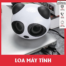 Mua Loa Nghe Nhạc Hình Gấu Trúc Dễ Thương Loa Máy Tính Mini Gấu Trúc Panda Để Bàn Cao Cấp Âm Thanh Chuẩn Stereo - Hàng nhập khẩu
