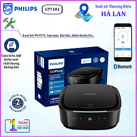 Máy khử mùi, lọc không khí trên xe ô tô cao cấp Philips GP7101 - Hàng chính hãng