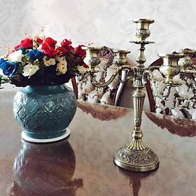 Romantic Metal Candleholder with 3 or 5 arms candlestick