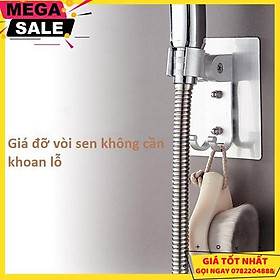 Mua Giá Đỡ Vòi Sen Kết Hợp Móc Treo Đồ - Không Cần Đục Lỗ Trên Tường   - Giao Hàng Toàn Quốc