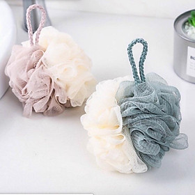 Bông Tắm Lưới Tròn Tạo Bọt 2 Màu Lưới Siêu Mềm