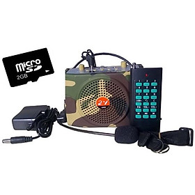 Mua loa bẫy chim E898 điều khiển cực xa  có bluetooth và có remote