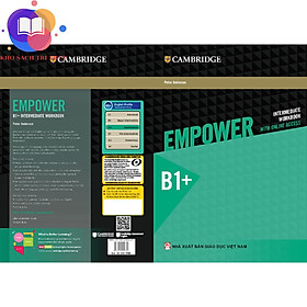 Sách - Empower B1+ Intermediate Workbook with Online Access