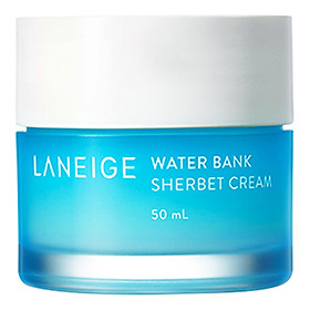 Laneige Water Bank Sherbet Cream 50ml + Tặng 1 Innisfree Green Tea Mask Sheet