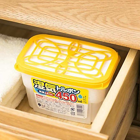 Bộ 3 Hộp hút ẩm trong phòng ngủ tạo mùi thơm mát kháng khuẩn (450ml) - Hàng nội địa Nhật