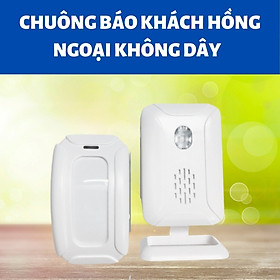 Mua Chuông báo khách không dây hồng ngoại thông minh