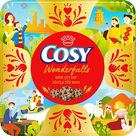 Bánh Cosy Soco Yến Mạch Hộp Thiếc 652g