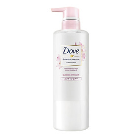 Kem Xả Dove Giúp Tóc Bóng Mượt Hoa Sen & Dầu Jojoba Botanical Selection (500g)