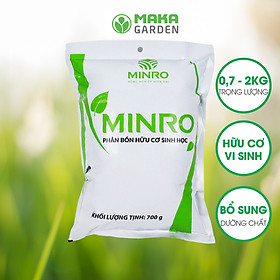 Phân bón hữu cơ sinh học viên nén Minro (700gr – 2kg)