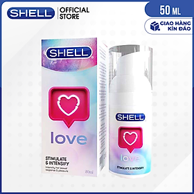 Chai 50ml Gel bôi trơn tăng khoái cảm nữ - Shell Love