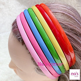  Cài tóc bờm tóc đơn giản nhựa bóng