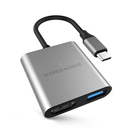 Mua Cổng Chuyển USB-C To HDMI/USB 3.1/USB-C Hyperdrive 4K HDMI 3-In-1 - Hàng Chính Hãng