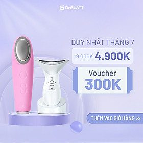 Combo Rạng ngời làn da Dr Glatt Máy rửa mặt, đẩy tinh chất Dua Fit Pro và Máy nâng cơ, trẻ hóa da Lifa 2.0