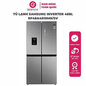 Tủ lạnh samsung inverter 488l rf48a4010m9/sv - hàng chính hãng
