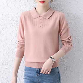 Áo Len Dệt Kim Giản Dị Thời Trang AL04 - Hàng Quảng Châu Cao Cấp