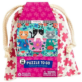 Sách ngoại văn: Teacup Kittens 36 Piece Puzzle To Go - Hachette Book Group