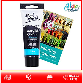 Hình ảnh Màu Mont Marte Acrylic Colour Tuýp 75ml Đủ Màu
