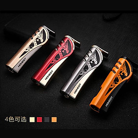 Mua Vỏ Hột Quẹt Bật Lửa Khò 1 Tia Honest BCZ- 457 Họa Tiết Hoa Văn - Dùng Gas Cao Cấp