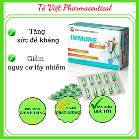 TPCN- Robinson Pharma USA- Immune Gold-Viên uống tăng sức đề kháng, hệ miễn dịch (30 viên)