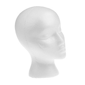 Women Foam Display Mannequin Head   Glasses Shop Display Stand Model