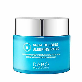 Mặt Nạ Ngủ Cao Cấp Trắng Da Chiết Xuất Thảo Dược DABO Aqua Holding Sleeping Pack Hàn Quốc ( 80ml)