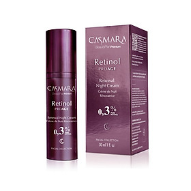 Kem trẻ hóa RETINOL CASMARA tinh khiết 0.15% và 0.3% - RETINOL PROAGE RENEWAL NIGHT CREAM 0.15%/ 0.3% 30ML