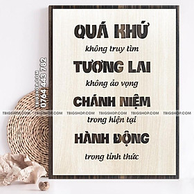 Mua - Tranh gỗ tạo động lực mã TBG029