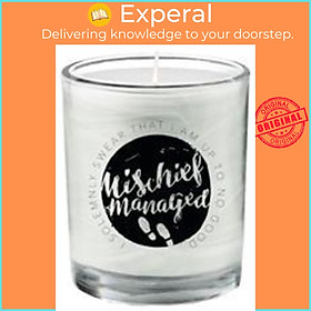 Sách - Harry Potter: Mischief Managed Glass Votive Candle by Insight Editions (US edition, paperback)