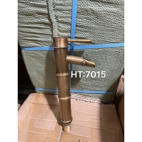 Mua Vòi Lavabo vòi rửa mặt nóng lạnh Đồng giả cổ Thân trúc cao cấp  cổ điển kèm dây cấp