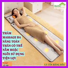 Mua THẢM MASSAGE ĐA NĂNG TOÀN THÂN CÓ THỂ NẰM HOẶC NGỒI SỬ DỤNG TIỆN LỢI  BAHAMAR   Có thể gấp gọn cất giữ để không chiếm không gian và rất thuận lợi