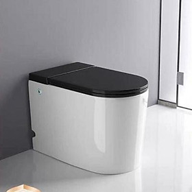 Mua BỒN CẦU ĐÁ CHÂN TỰ ĐỘNG 580 BLACK