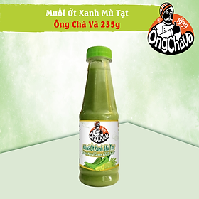 Muối Ớt Xanh Mù Tạt Ông Chà Và 235g (Mustard Green Chilli Salt)