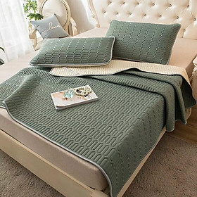 Mua Chiếu Điều Hoà Cao Su Trơn 1 Màu Đủ Kích Thước Màu XANH RÊU