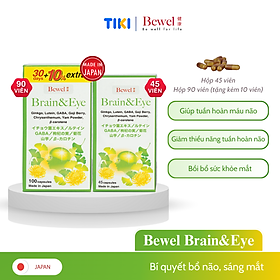 Thực phẩm chức năng giúp bổ não, sáng mắt bewel brain & eye