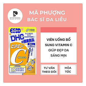 Viên uống VITAMIN C DHC - Bổ sung Vitamin C Hard Capsule Giúp Sáng Da