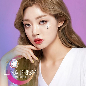 Luna Prism Pink 0 độ Kính Áp Tròng FAIRY SHOP CONTACT LENS màu hồng