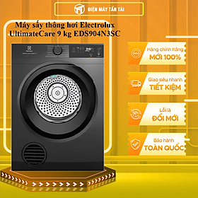 Máy sấy thông hơi Electrolux UltimateCare 9 kg EDS904N3SC - HÀNG CHÍNH HÃNG - CHỈ GIAO HCM