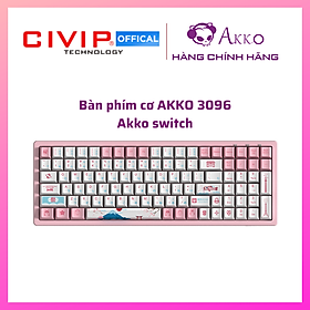 Mua Bàn Phím Cơ Akko 3096 – World Tour Tokyo R2 (Akko Switch) - Blue- Hàng Chính Hãng