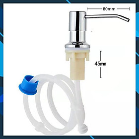Mua Bộ Đầu Bơm Hút Dầu Rửa Bát Tiện Lợi Có Vòi Dẫn Ống Silicon Dài 1.2 Mét
