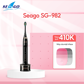 Bàn chải điện sonic cao cấp Seago sạc không dây SG-982 - Bảo hành 12 tháng