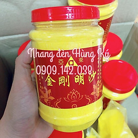 Mua Cát vàng kim sa (cát bỏ vô lưu hương) loại bịch 500g và hủ 1kg yếu