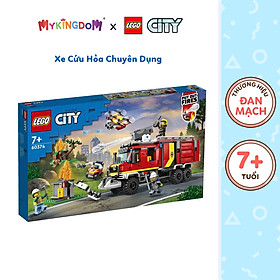 Đồ Chơi Lắp Ráp LEGO City Xe Cứu Hỏa Chuyên Dụng 60374 (502 chi tiết)