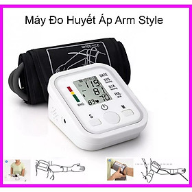 Máy Đo Huyết Áp Omron Đo Huyết Áp Nhịp Tim Điện Tử Arm Style tự động chuẩn