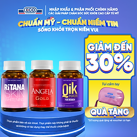 Combo Sức Khỏe Toàn Diện Nữ Ecogreen Hỗ Trợ Sinh Lý, Đẹp Da Và Tóc Chắc Khỏe (Dùng 1 Tháng)